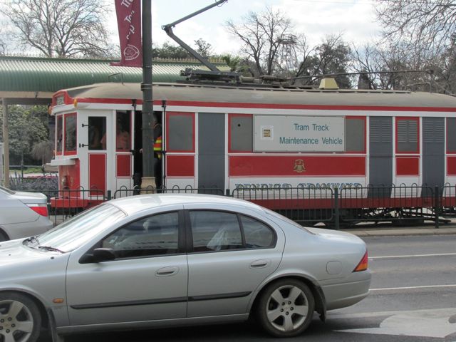 20100922-31-BendigoVIC-MaintanenceTram-SingleTruck