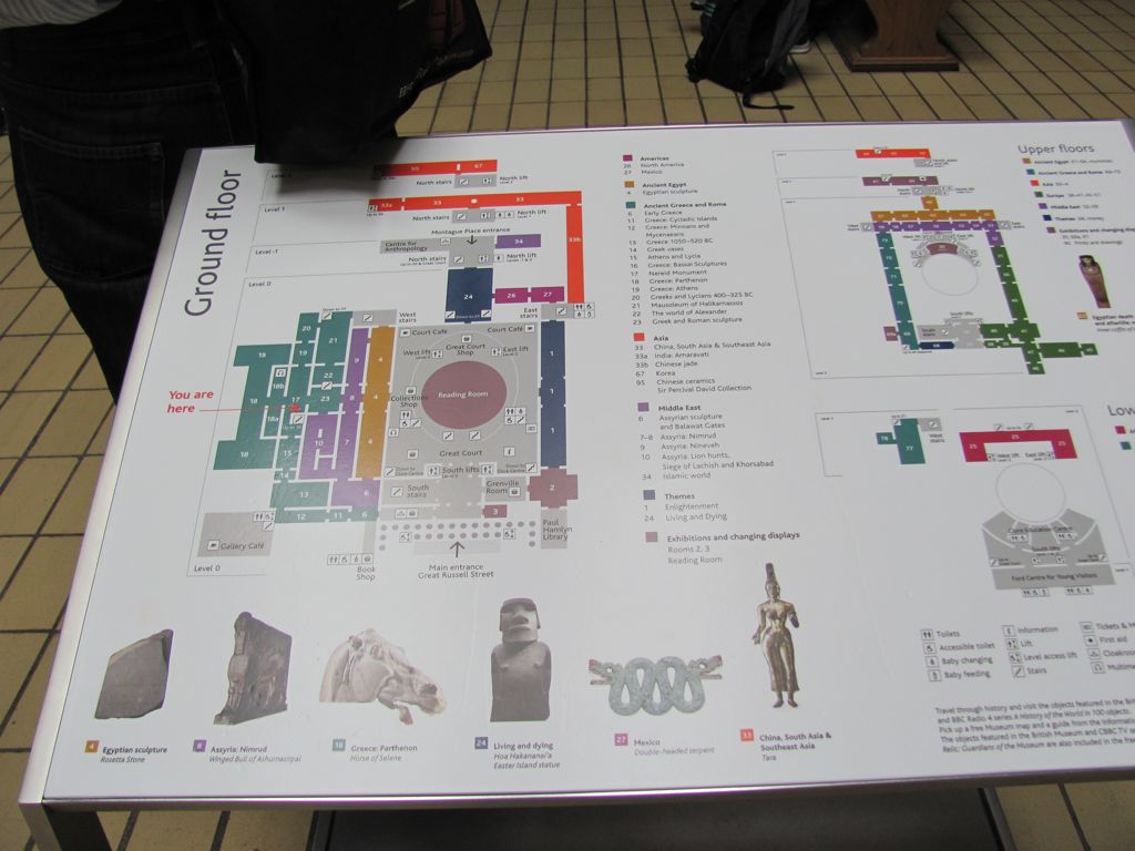 British Museum Map