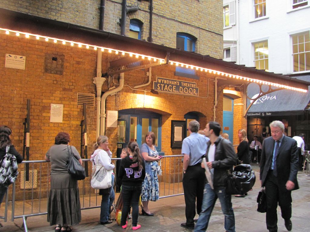 Backstage - Wyndham's Theatre