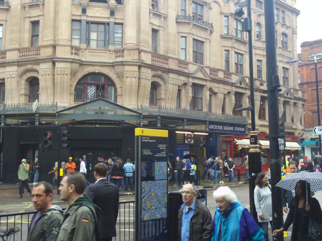 Charing Cross Rd at Leicester Sq