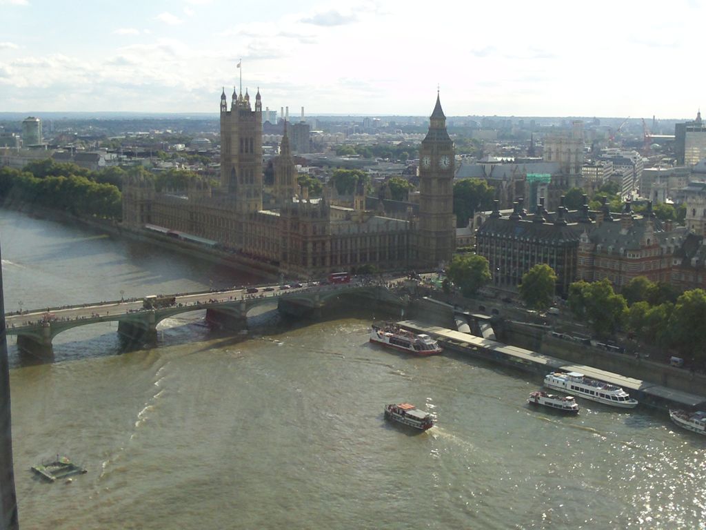 Houses of Parliament from Eye