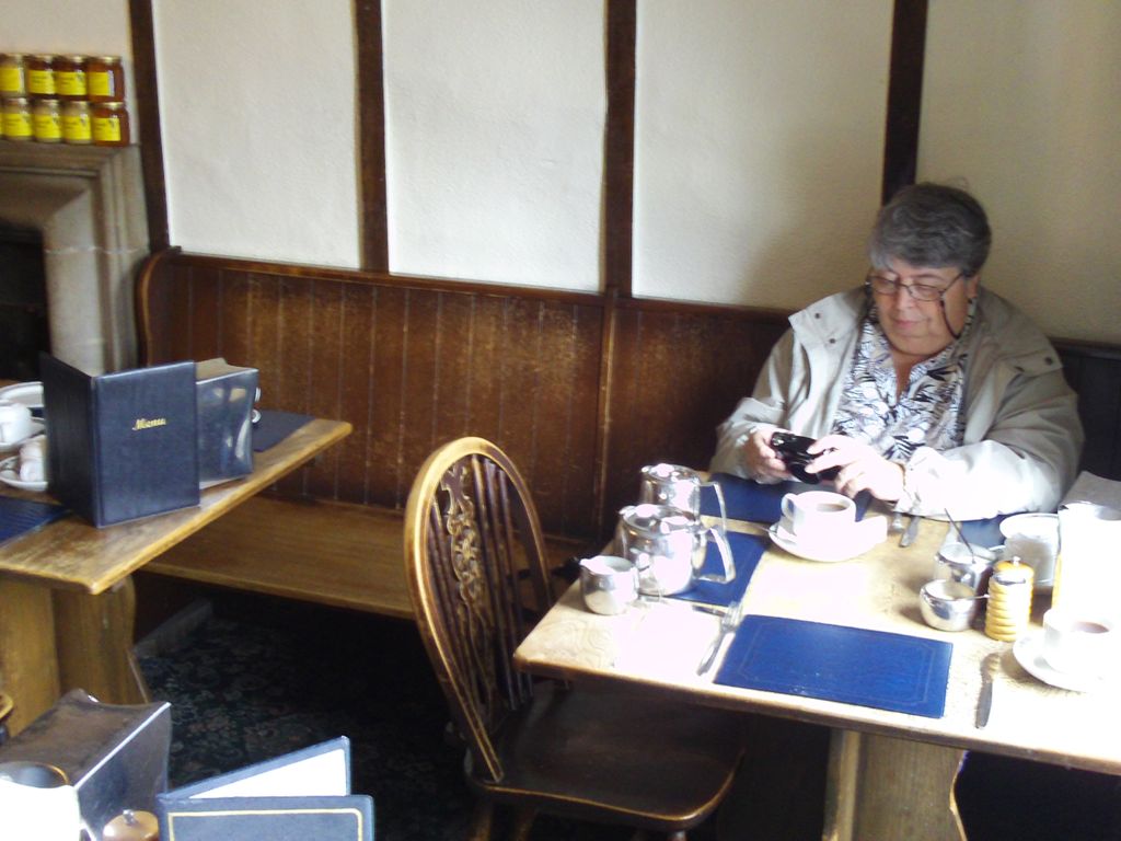 Dolores at Lunch at Stow