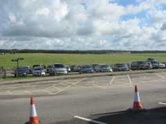 Path coming to Stonehenge