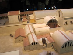 Roman Baths notional diorama