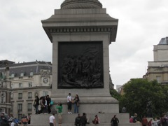 Base of Nelson's Column