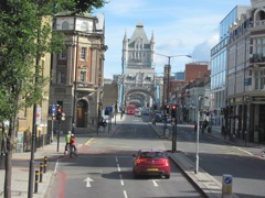 End of Tower Bridge