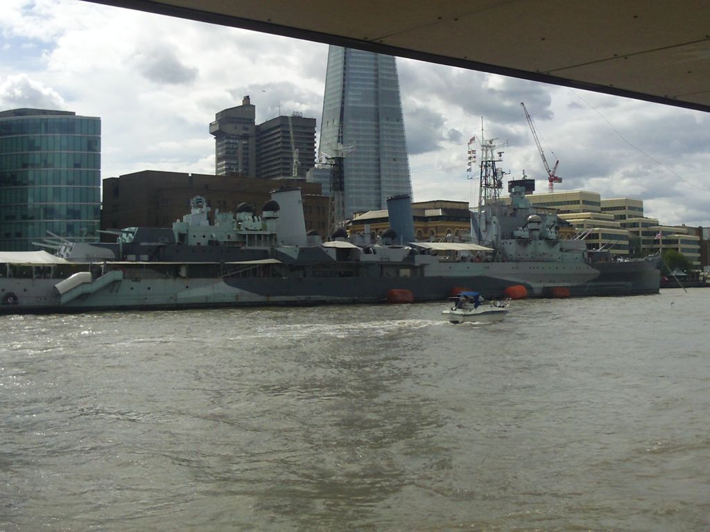 HMS Belfast - WWII cruiser