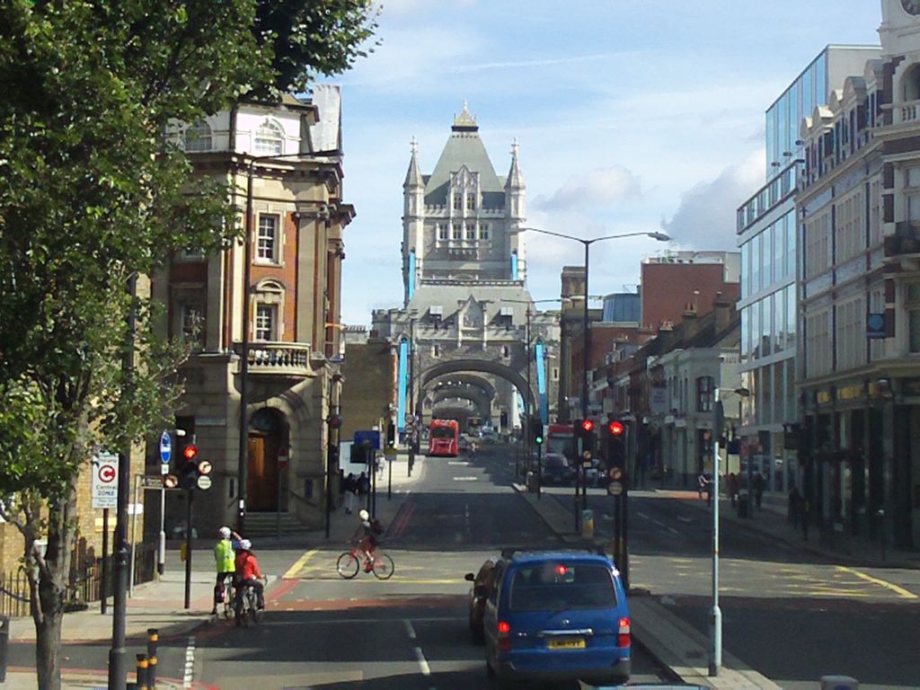 Tower Bridge from the end