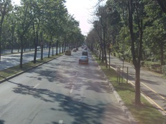 Main Boulevard to downtown