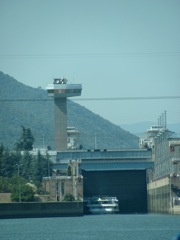 Lock and control tower