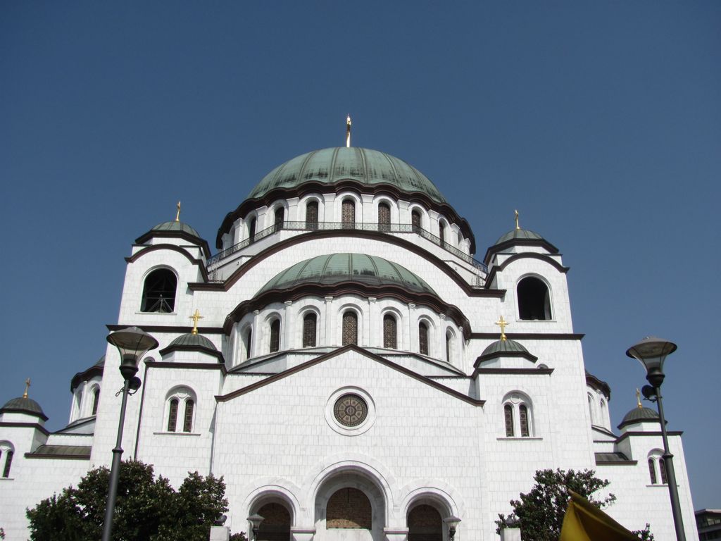 St Sava - still under construction