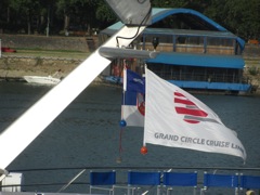 Serbian Flag, Dolphins, GCT House Flag