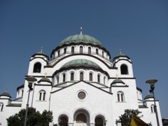 St Sava - still under construction