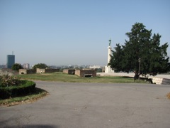 Near confluence of Danube and Sava rivers