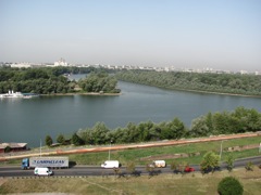 Sava river (left)