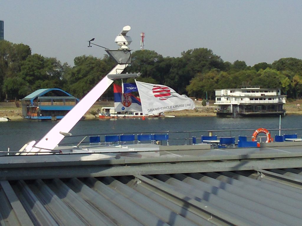 Dolphin pennant in Belgrade