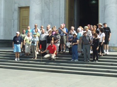 Istvan's group on steps