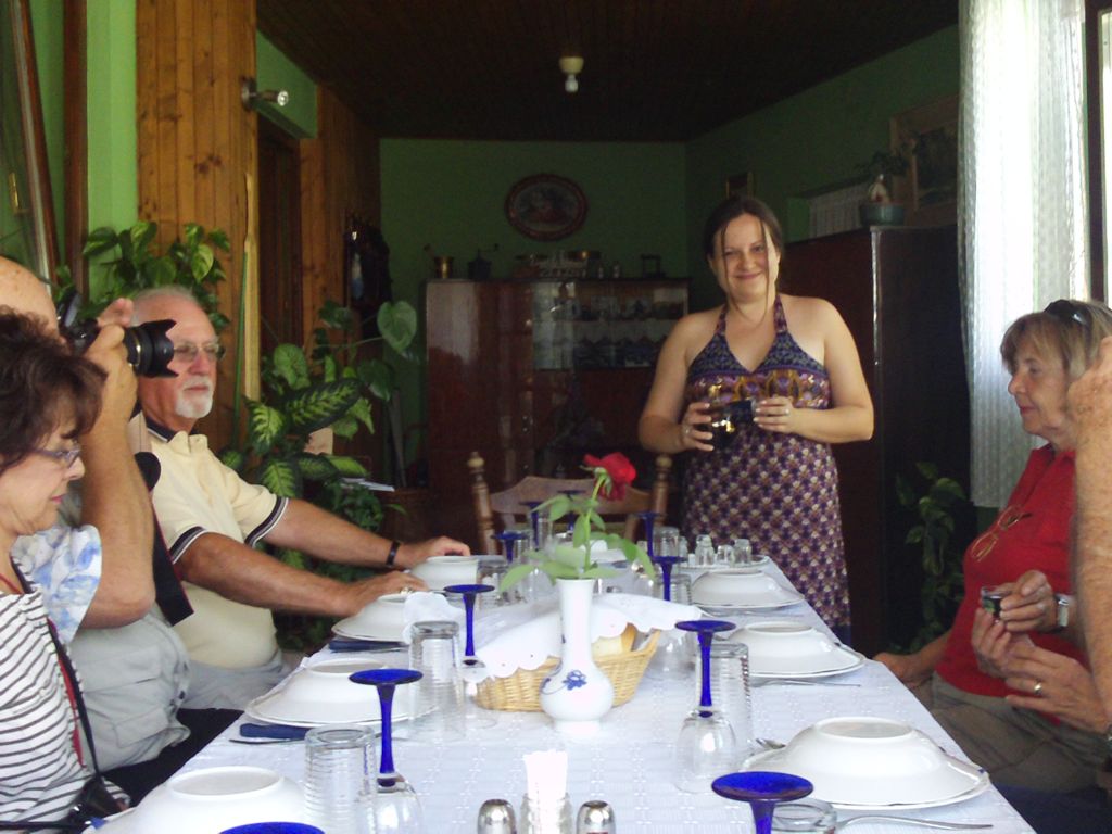 Eva Gajnok - luncheon host