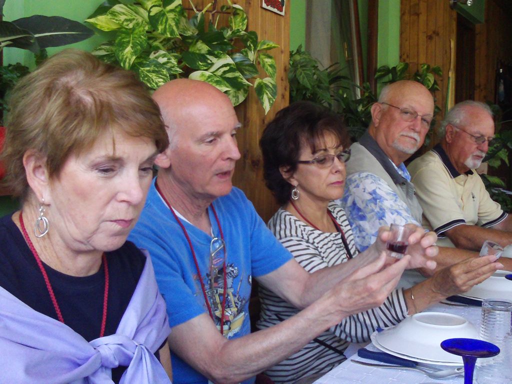 Peggy, Tom C, Sandra, Tom T, Bing