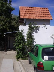 Garden entry & car