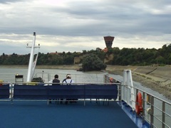 Shelled water tower