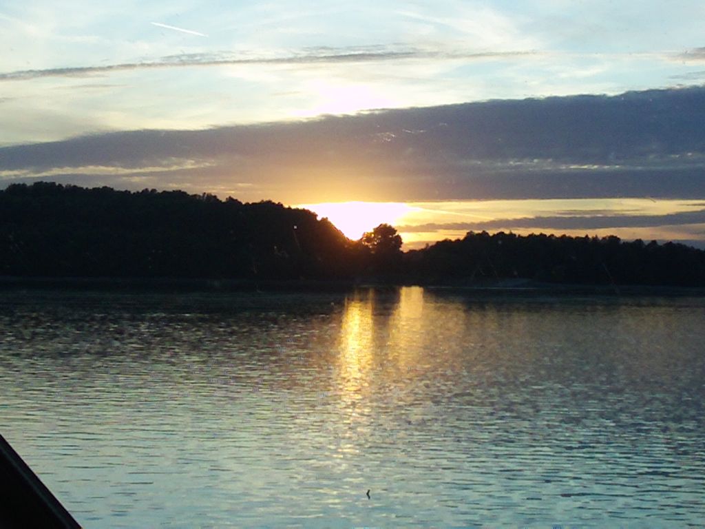 Sunset over the Danube