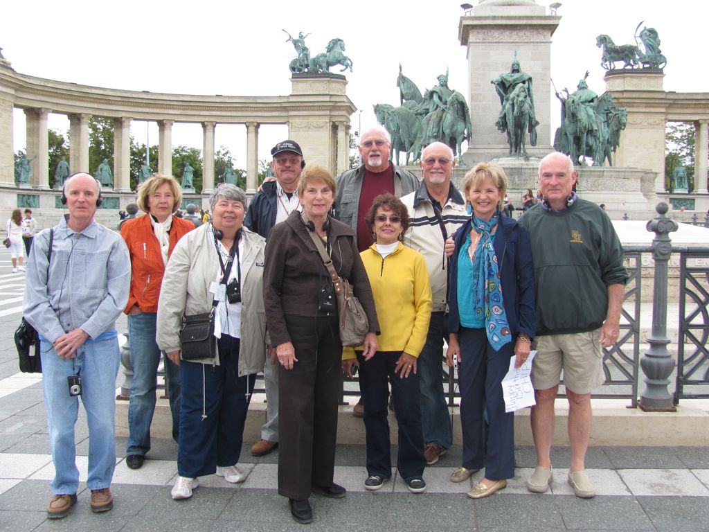 Tom, Saidia, Dolores, Owen, Peggy, Bing, Sandra, Tom, Steph, Gerry