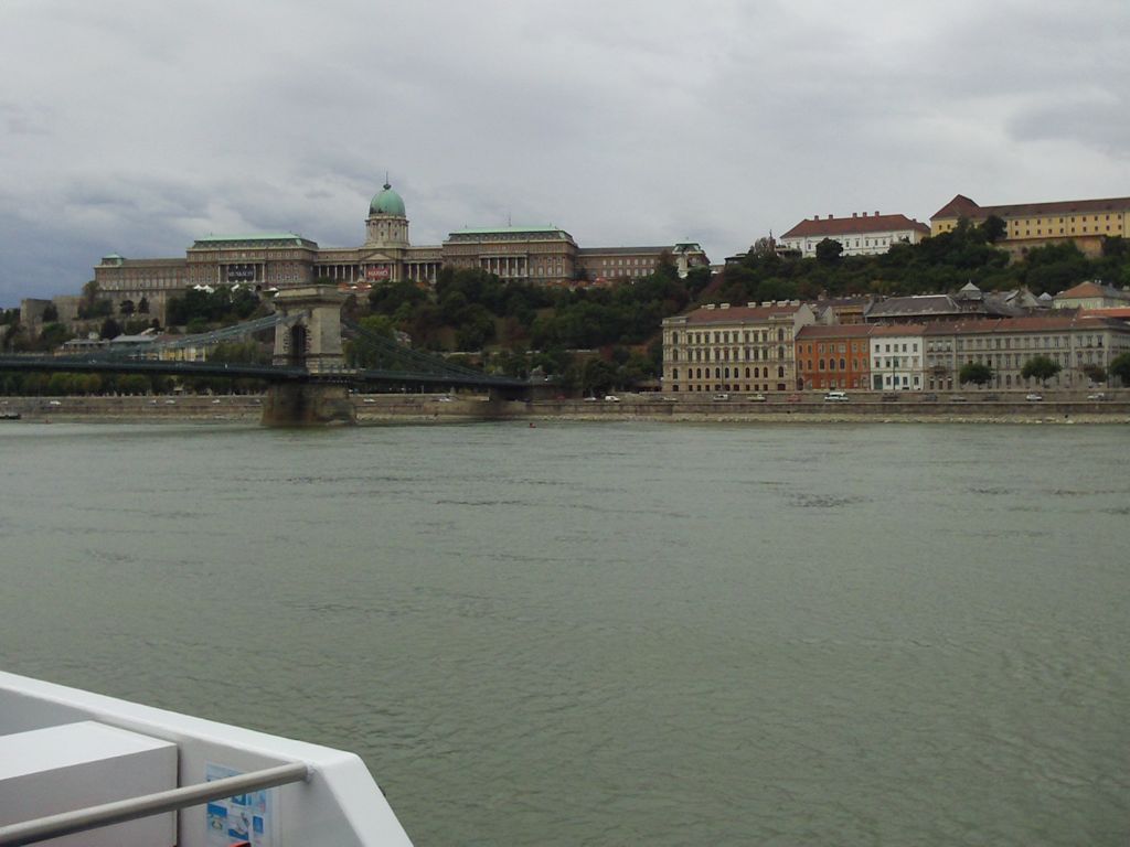 Downriver from Pest dock