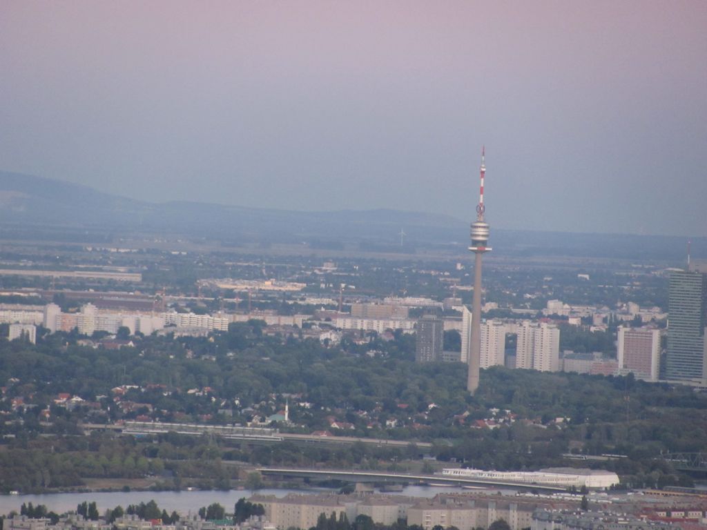 Vienna at dusk