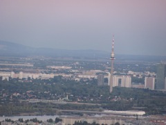 Vienna at dusk