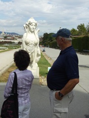 Belvedere Palace - Sandra & Tom