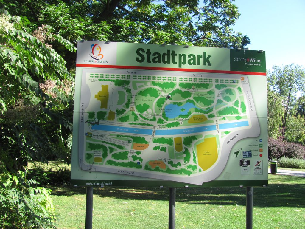 Stadtpark map