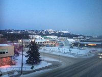 Whitehorse toward dam