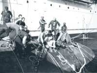 Offloading ballast and divers after the crunch 1977