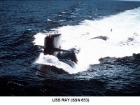 USS Ray (SSN-653)  color photo II