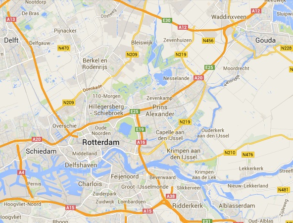 Rotterdam-Delft-Gouda