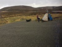 Sami camp for tourists