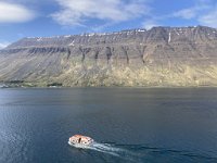 Same mountain without fog