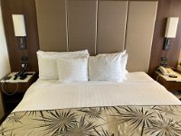 EFF30EBE-0D32-4003-8B3F-0C310D45F91A 1 105 c  Funny arrangement of pillows done by cabin steward.