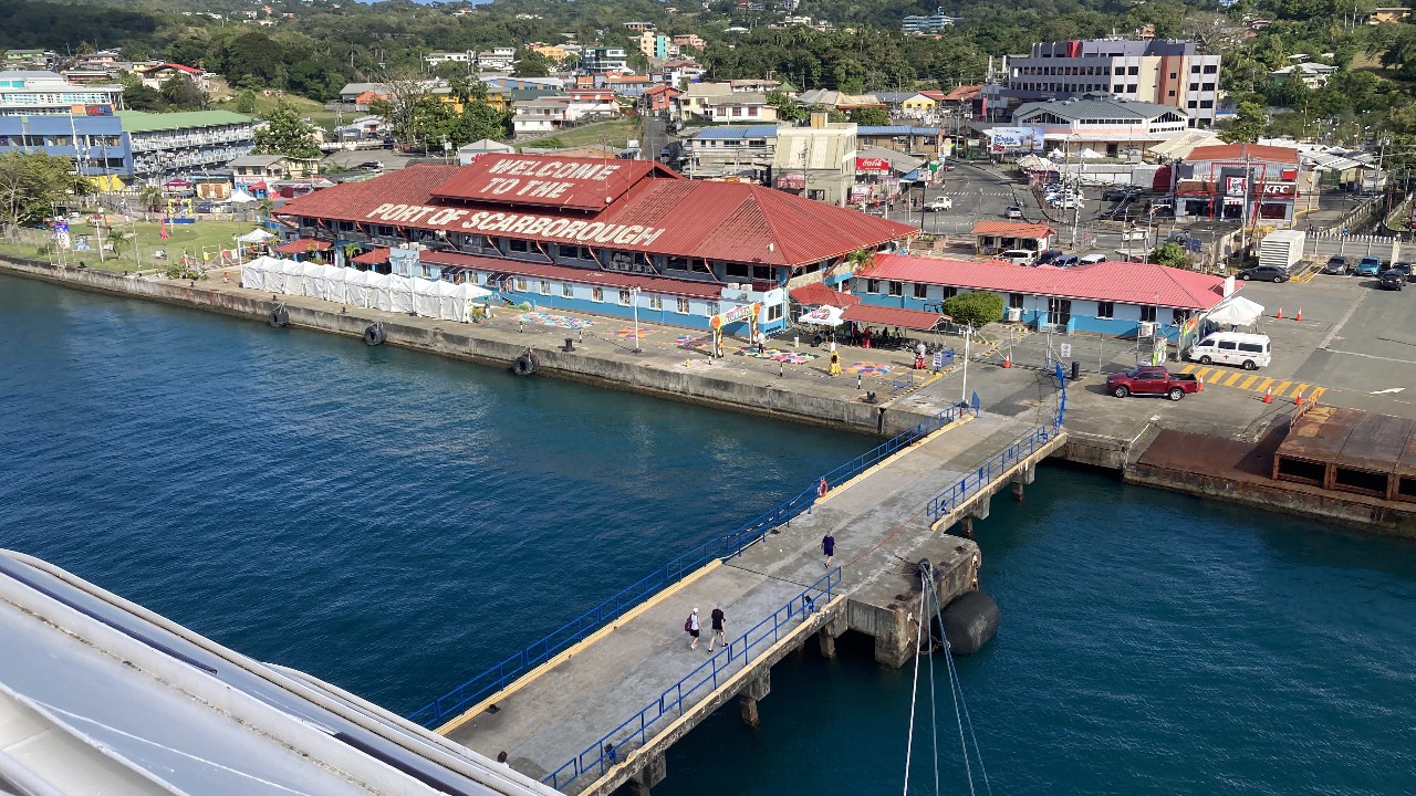 Scarborough, Tobago, sleepy Sunday